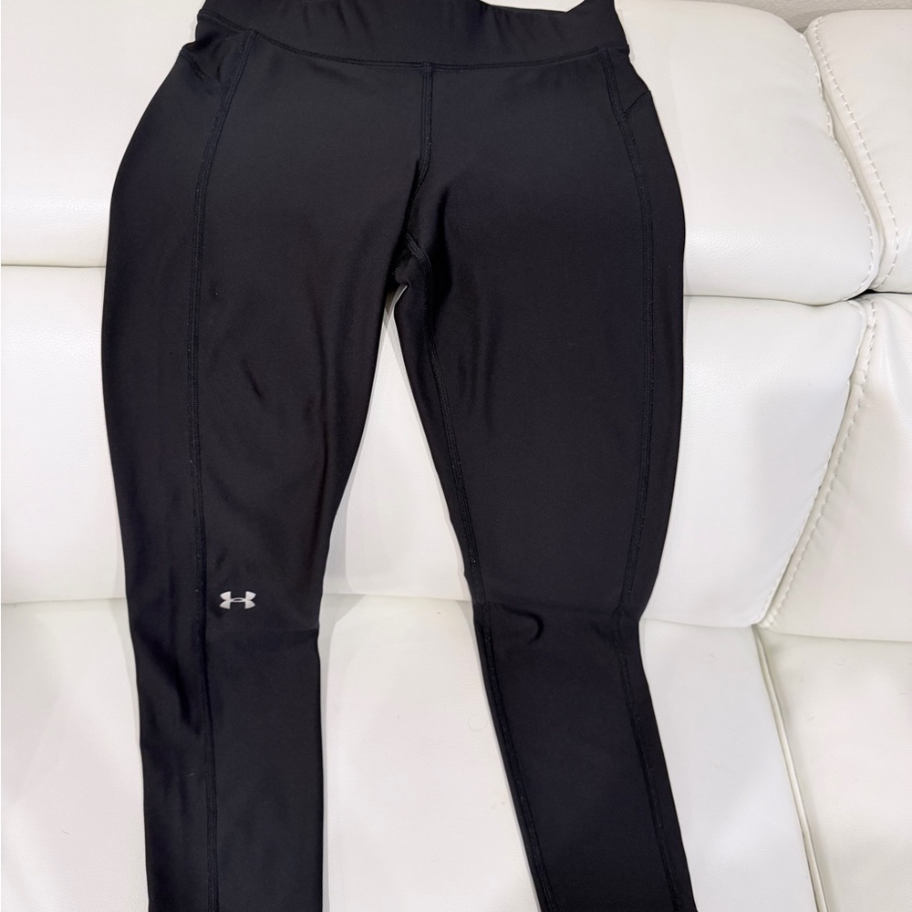 Under Armour Jet Black Performance Leggings